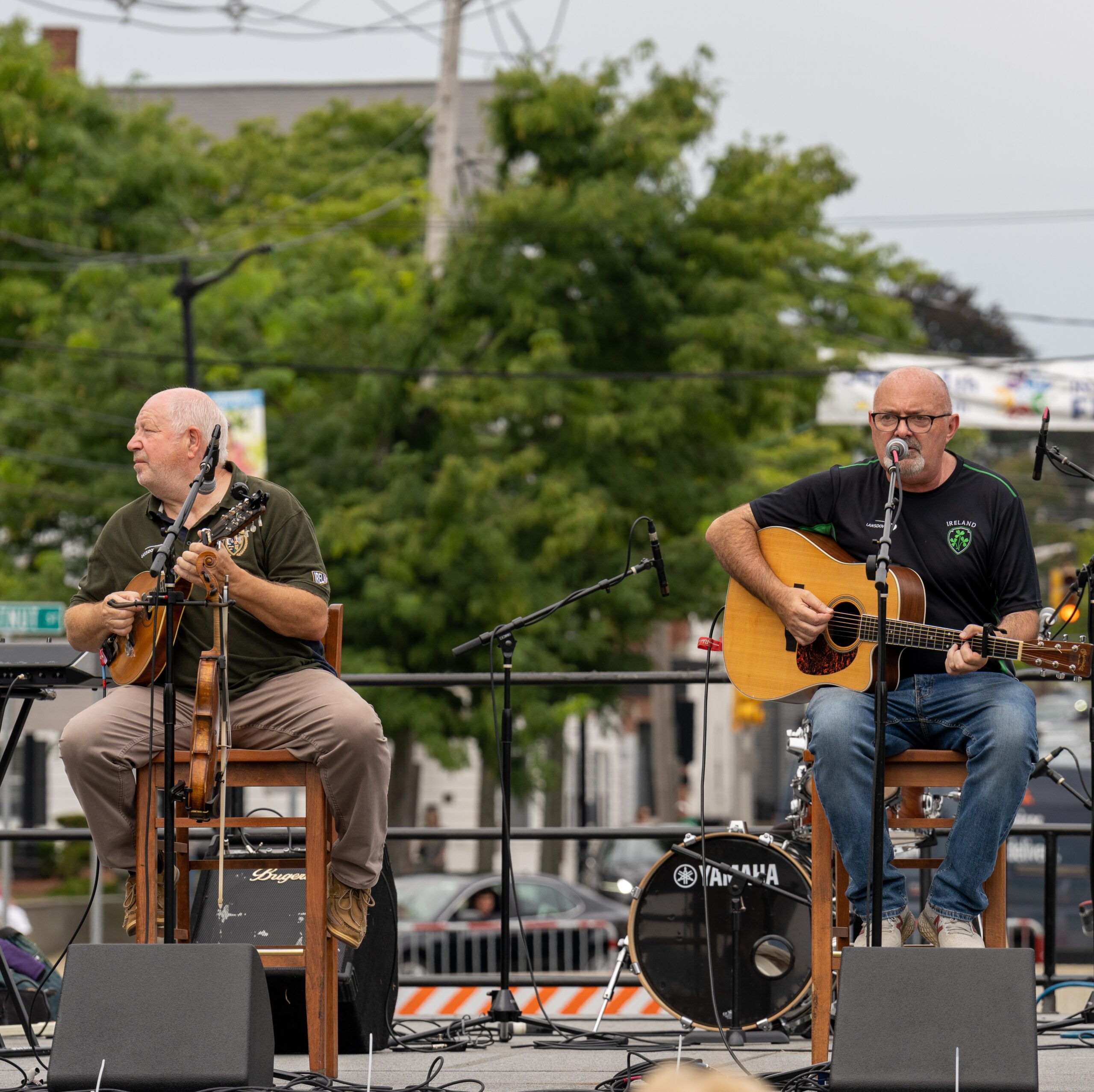 Tony Giblin and Eamon Coyne